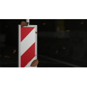 Folding panel | film RA2/B, hatched | on both sides indicating left